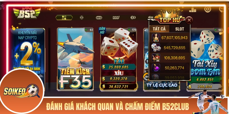 Đánh giá khách quan và chấm điểm cổng game B52