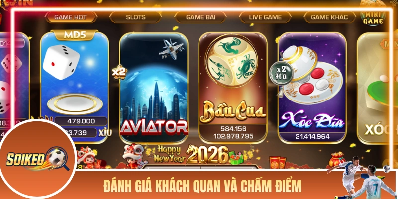 Đánh giá khách quan và chấm điểm từ chuyên gia