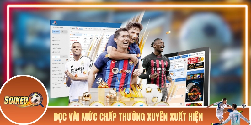 Cách đọc một vài mức chấp thường xuyên xuất hiện