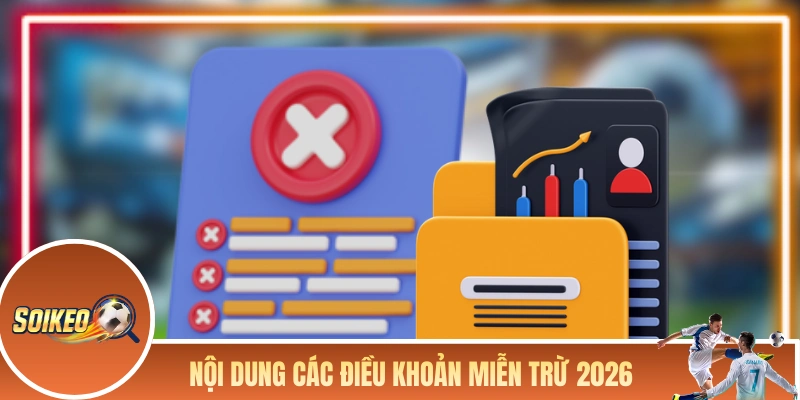 Nội dung các điều khoản miễn trừ của chuyên trang