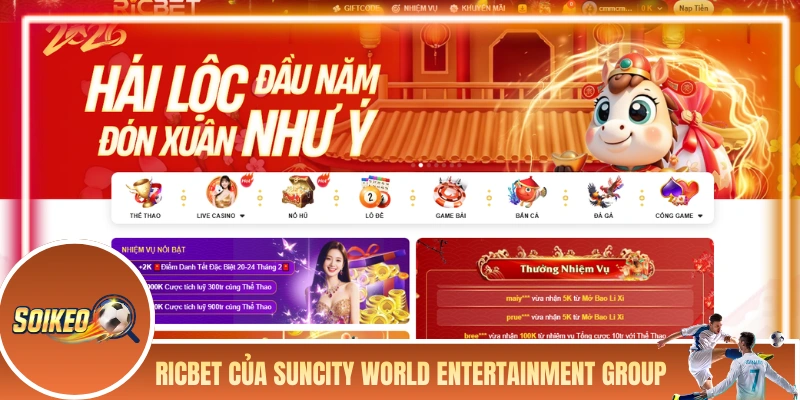 RICBET - Nhà Cái Đổi Thưởng Xanh Chín Đến Từ Ma Cao RICBET trực thuộc SUNCITY World Entertainment Group